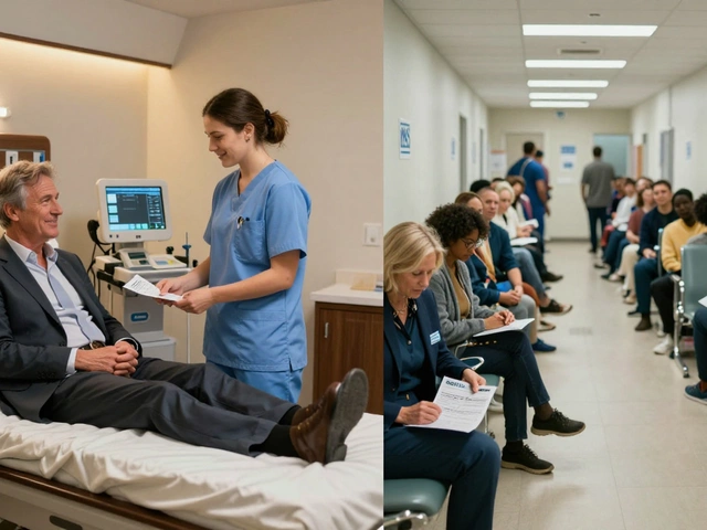 What are the disadvantages of private healthcare in the UK?