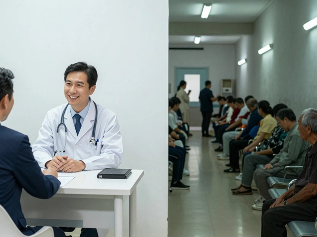 What are the cons of private healthcare?