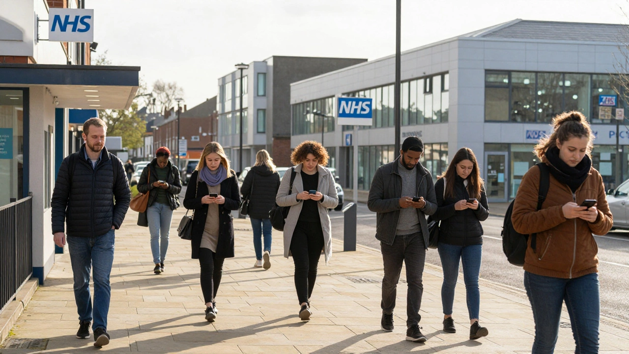 How much do people in England pay for health insurance?