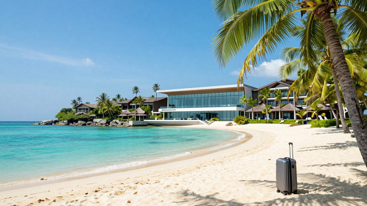 Luxury beach resort in Thailand with modern medical facility